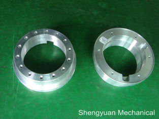 Industrial Precision Production CNC Machining Zinc Plated Aluminum Ring Parts