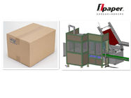 Linha de produção cosmética da embalagem do empacotador do caso MPa de 400 - 600 L/MIN 0,5 - 0,7