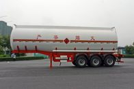 Semi-Reboque 38CBM de aço inoxidável 3axles do caminhão de tanque líquido/gás líquido