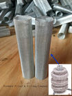 Teste padrão de furo redondo do diamante do mícron feito sob encomenda do tubo da malha do metal do comprimento
