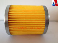 Material 80 * 88mm do papel da cor do amarelo do elemento de filtro do ar do motor diesel