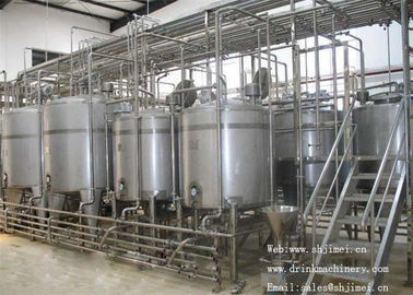 linha de produção do leite pasteurizado de 500 - 1000 L/H para a garrafa plástica
