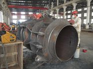 Fabricação de aço pesada do metal do carbono de Customed da transmissão de energia, peças sobresselentes marinhas do guindaste da soldagem