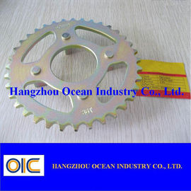 Roda dentada da motocicleta, tipo Honda, Yamaha, Suzuki, Kawasaki, Bajaj, CG125, CG150, CD70