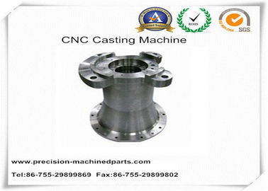 linha central 5 que mói as peças fazendo à máquina do CNC que anodizam com cobre/bronze
