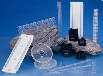 Peças fazendo à máquina da precisão do CNC do plástico de acetal do ODM Delrin do OEM para dispositivos ópticos