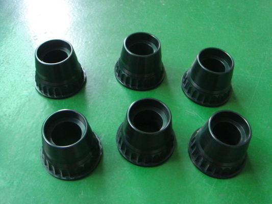 Peças de serrilha fazendo à máquina da precisão do CNC com preto anodizadas para as peças de impressora
