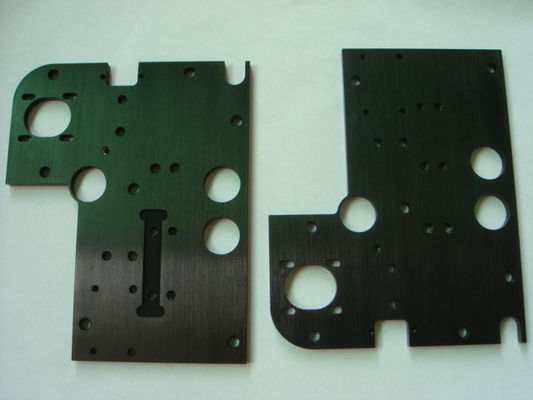 O alumínio com preto anodiza a dobra fazendo à máquina da chapa metálica da precisão do CNC