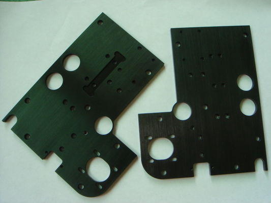 O alumínio com preto anodiza a dobra fazendo à máquina da chapa metálica da precisão do CNC