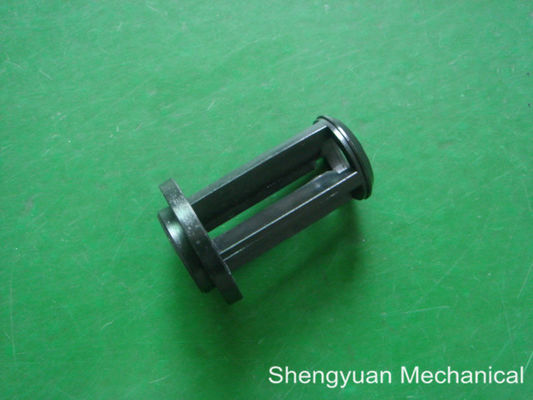 Precisão feita sob encomenda que faz à máquina, POM preto/injeção do CNC do plástico espinha de Derlin