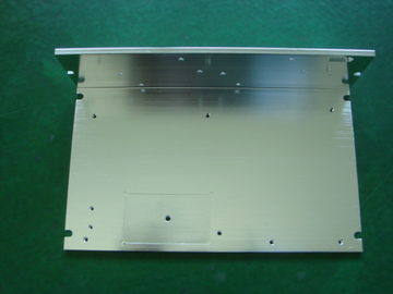 Precisão do CNC da L-Forma que faz à máquina o ângulo de alumínio do protótipo rápido com revestimento de conversão
