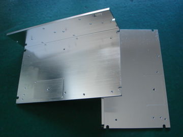 Precisão do CNC da L-Forma que faz à máquina o ângulo de alumínio do protótipo rápido com revestimento de conversão