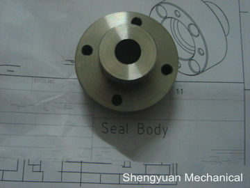 Eixo de giro do corpo do selo das peças da precisão do CNC SUS304 para o selo do compressor do portador
