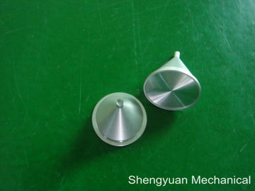 O giro de aço inoxidável personalizado da máquina da precisão do CNC/metal girou/filtro do cone
