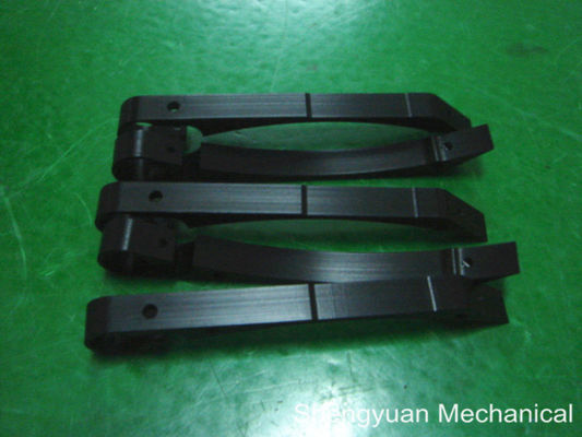 Enegreça o alumínio fazendo à máquina anodizado 6061-T6 do dedo do protetor da carga da precisão do CNC