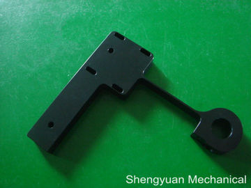 O preto anodiza a casa 0.005mm - 0.01mm das peças AL6061 Flexture da máquina da precisão do CNC