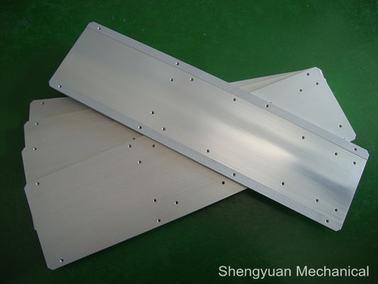 A precisão do CNC que faz à máquina o metal da placa Al6061 baixa com natural anodiza