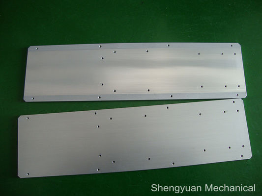 A precisão do CNC que faz à máquina o metal da placa Al6061 baixa com natural anodiza