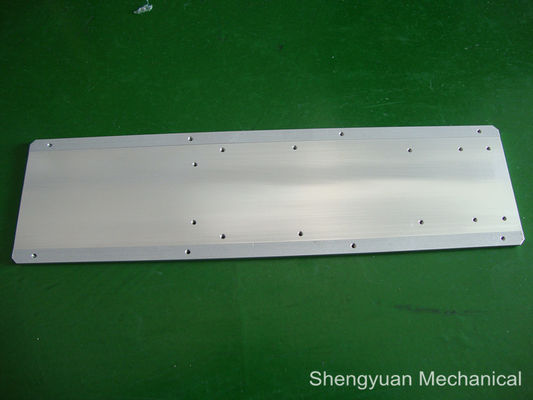 A precisão do CNC que faz à máquina o metal da placa Al6061 baixa com natural anodiza