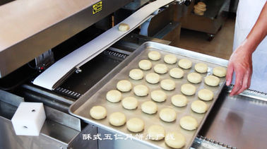 Linha industrial sistema de Prodction do pão do PLC para o pão de enchimento