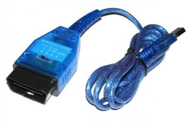 Cabo diagnóstico do OBD da varredura do VAG KKL USB 409+ FIAT ECU para Audi/carros de Seat/VW