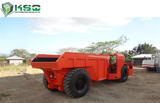 Mineração subterrânea camião basculante de um perfil baixo de 10 toneladas com motor de DEUTZ