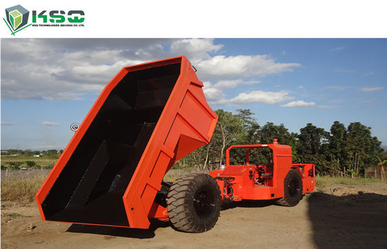 Mineração subterrânea camião basculante de um perfil baixo de 10 toneladas com motor de DEUTZ