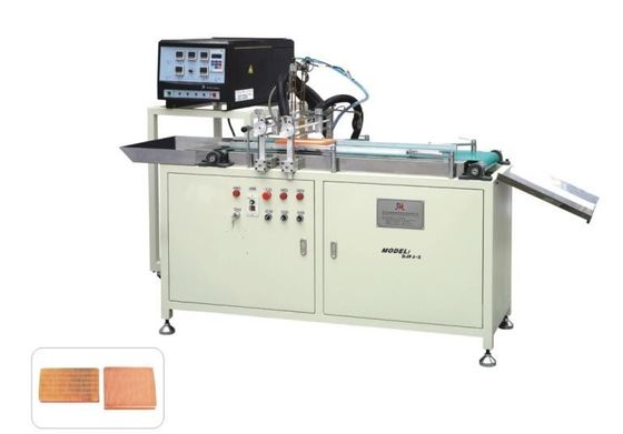 Filtro de ar de colagem automático do painel da máquina que plissa a máquina, 6pcs/minuto