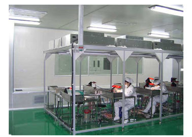 Câmara do espaço aéreo/do quarto desinfetado Softwall da eletrônica com o filtro de ar 110V/60HZ de HEPA