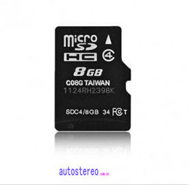Cartões de memória brandnew do TF da eletrônica das peças sobresselentes do cartão de memória de 8GB micro TF auto