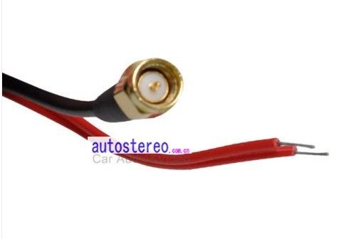 IMPULSIONADOR aéreo do sinal da tomada DVB-T do amplificador SMA da antena da tevê de Freeview Digital do carro