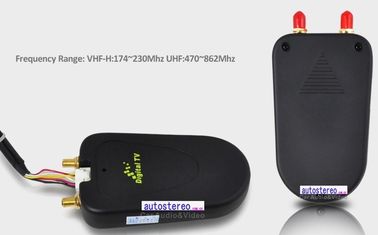 Peças sobresselentes MPEG-4 DVB-T do receptor do afinador da tevê de Digitas do carro auto com a antena da tevê para o estéreo de S100 S150