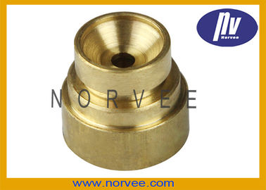 Zinque a tolerância fazendo à máquina chapeada 0.001mm dos serviços precisão de bronze/de aço inoxidável