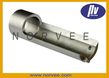 Peças fazendo à máquina da precisão do CNC do aço carbono 45# com preto do óxido