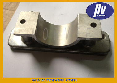 Peças fazendo à máquina plásticas/do alumínio POM CNC da precisão com folheado a níquel