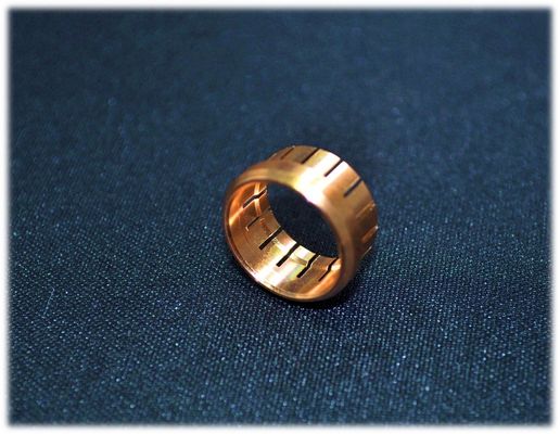 Personalize o conector girado do espaço aéreo do RF das peças do CNC a precisão de bronze