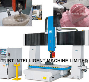 Centro fazendo à máquina do auto router inteligente do CNC de 5 linhas centrais do cambiador da ferramenta
